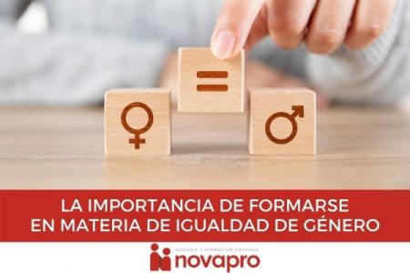 La importancia de la Formación en Igualdad de género